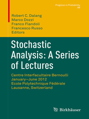 cover image of Stochastic Analysis